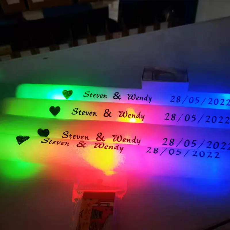 Flashing Led Foam Sticks Party - Bâtons lumineux LED, bâtons lumineux en