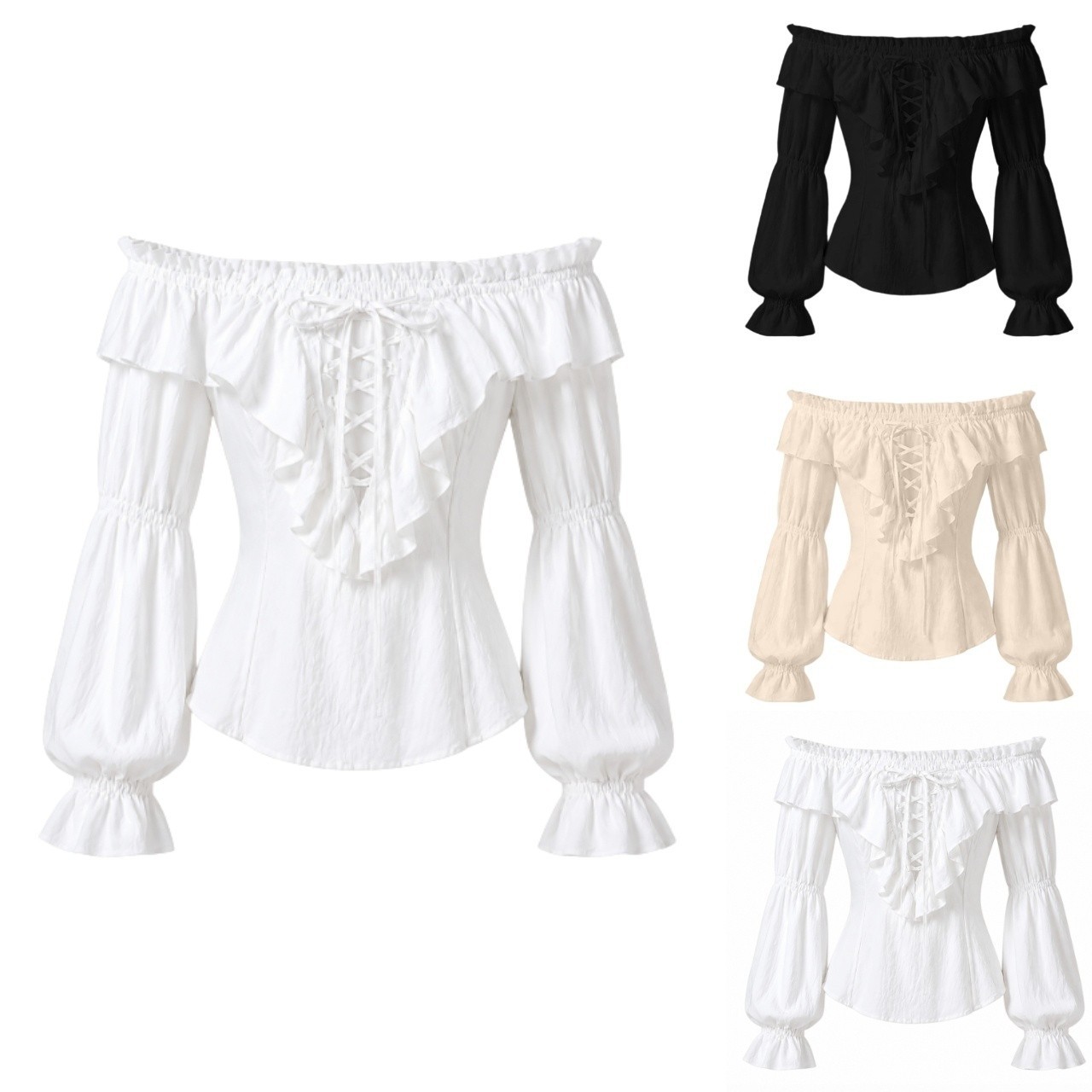 Costumes - Blouse de pirate pour femmes, costume