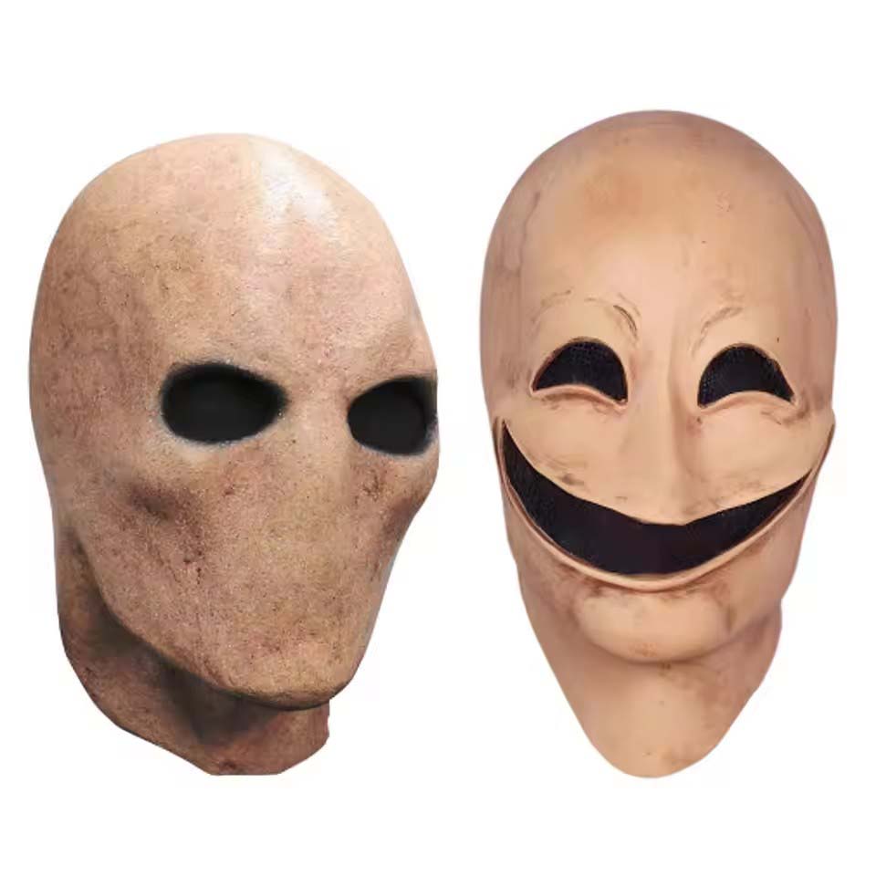 Latex Alien Mask Realistic - Masque d'Halloween Slenderman sans visage et