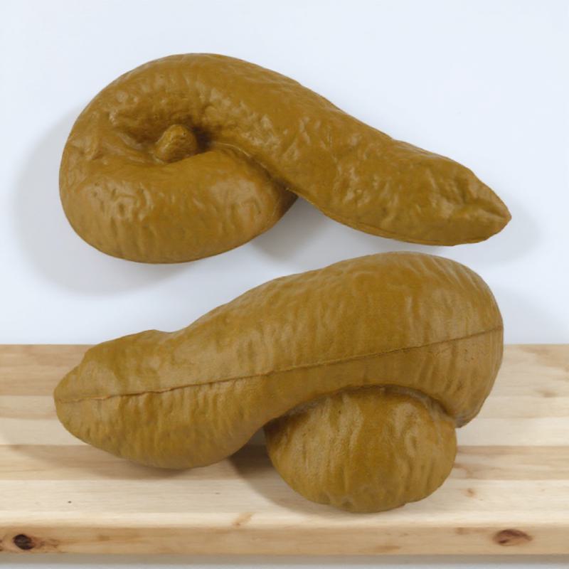 Fake Poop Gag Gift - Accessoire de farce réaliste en forme