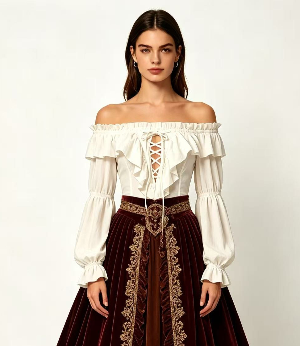 Blouse de pirate pour femmes,  - Costumes avis et prix
