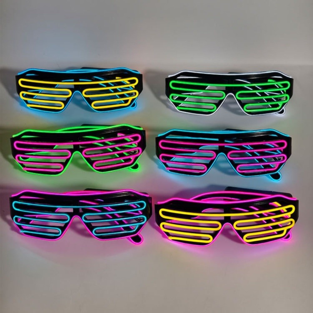 Lunettes LED sans fil lumineus - Glow In The Dark Party Glasses avis et prix