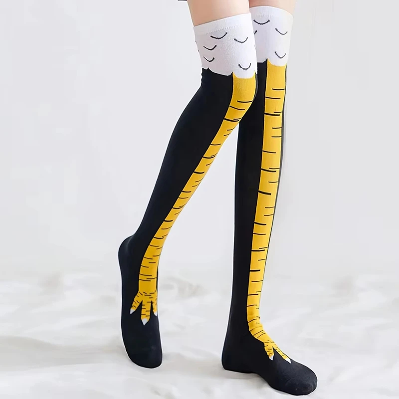1/2/4 paires de chaussettes ha - Funny Chicken Leg Socks avis et prix