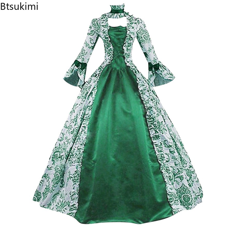 Nouvelle robe médiévale à manc - Medieval Renaissance Dress Women avis et prix