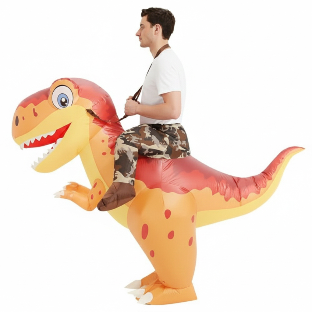 Costume gonflable de dinosaure - Inflatable Dinosaur Costume Adult avis et prix