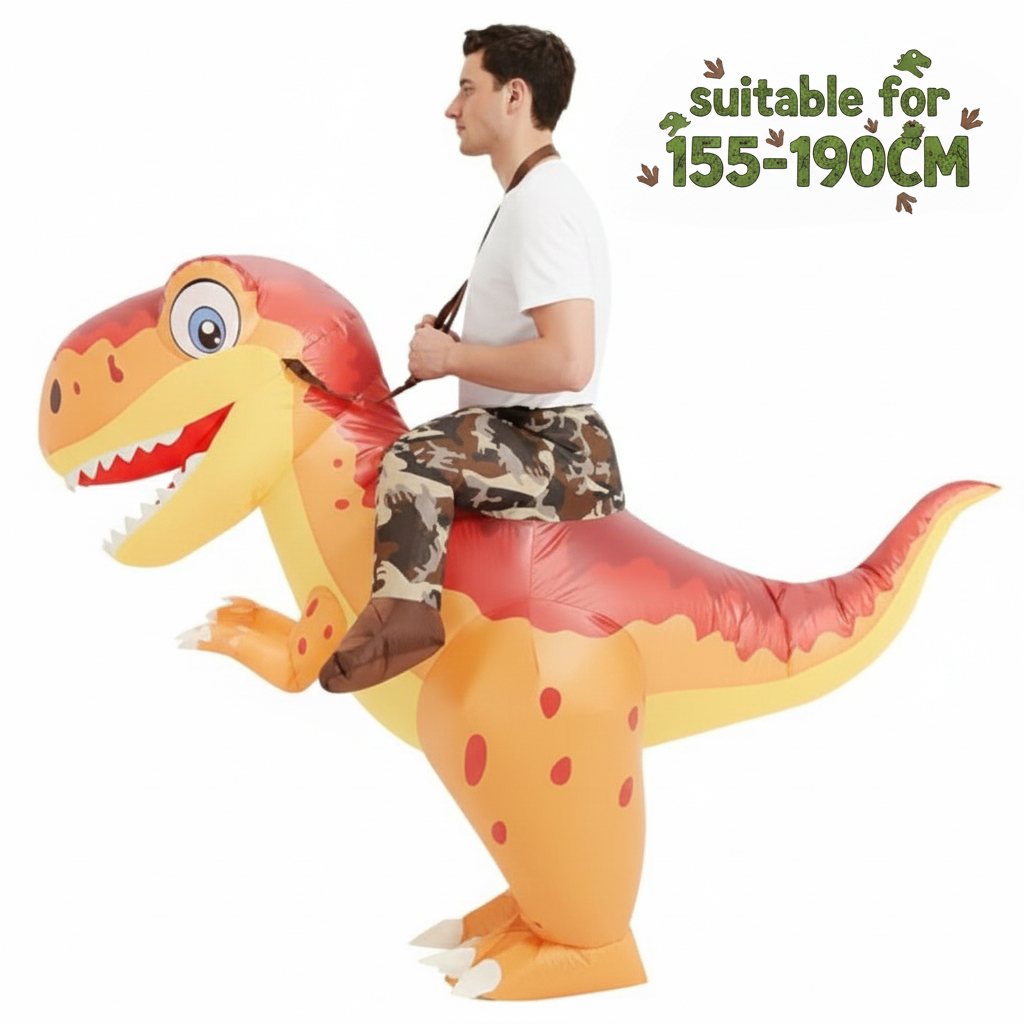 Costume gonflable de dinosaure - Inflatable Dinosaur Costume Adult avis et prix