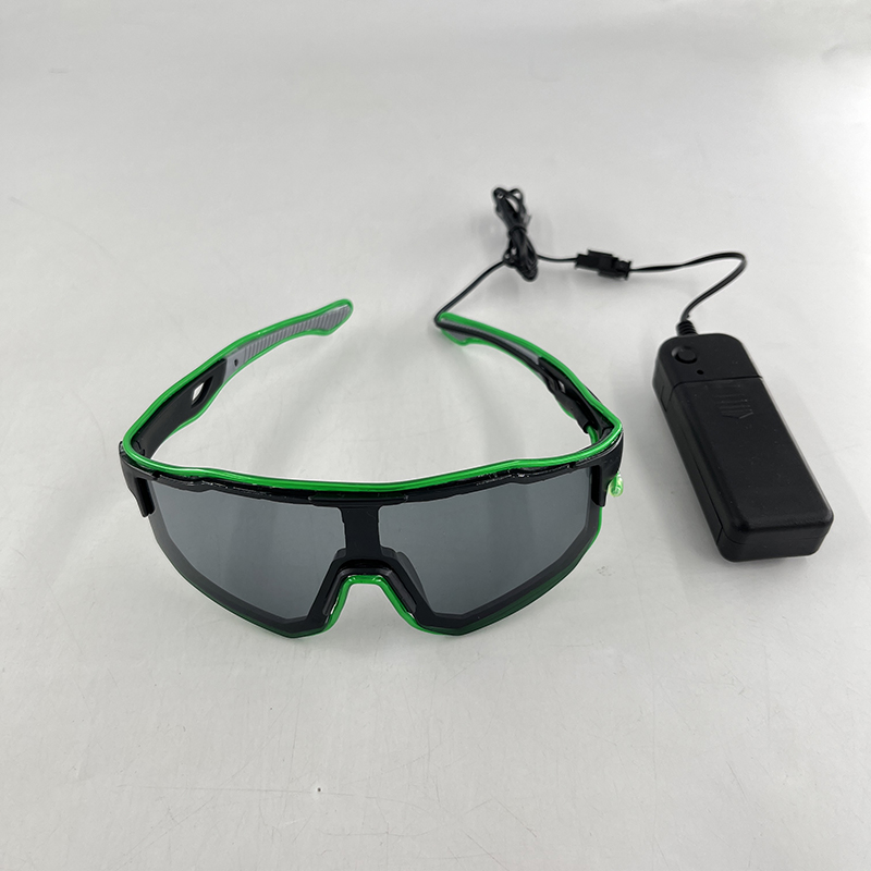 Lunettes LED coupe-vent lumine - Glow In The Dark Party Glasses avis et prix
