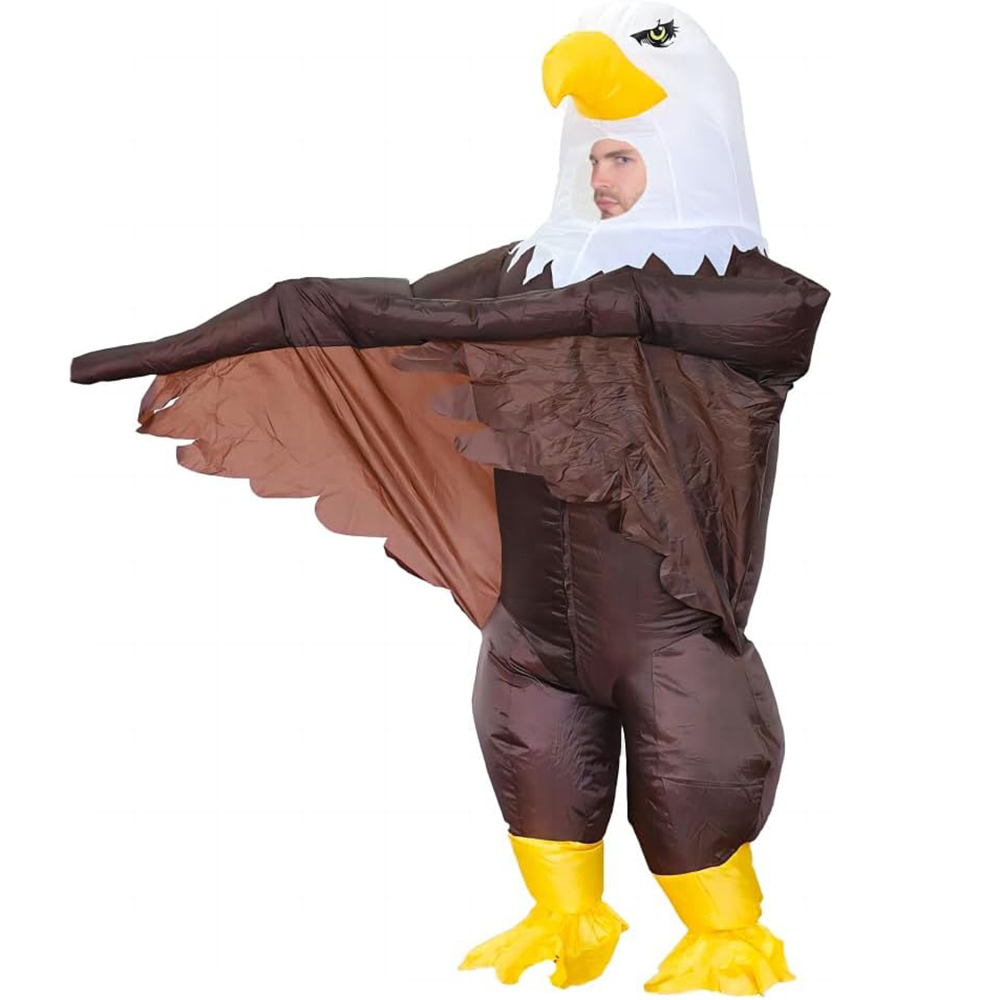 Costume gonflable d'aigle à tê - Costumes avis et prix