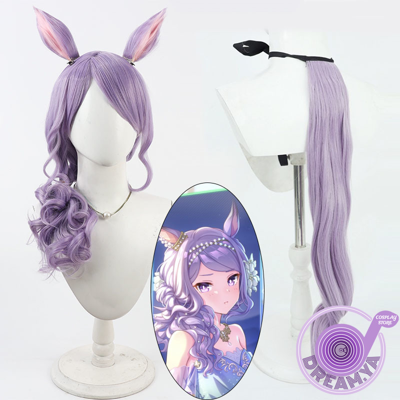 Mejiro Cosplay perruque Umamus - Anime Cosplay Wig Heat Resistant avis et prix