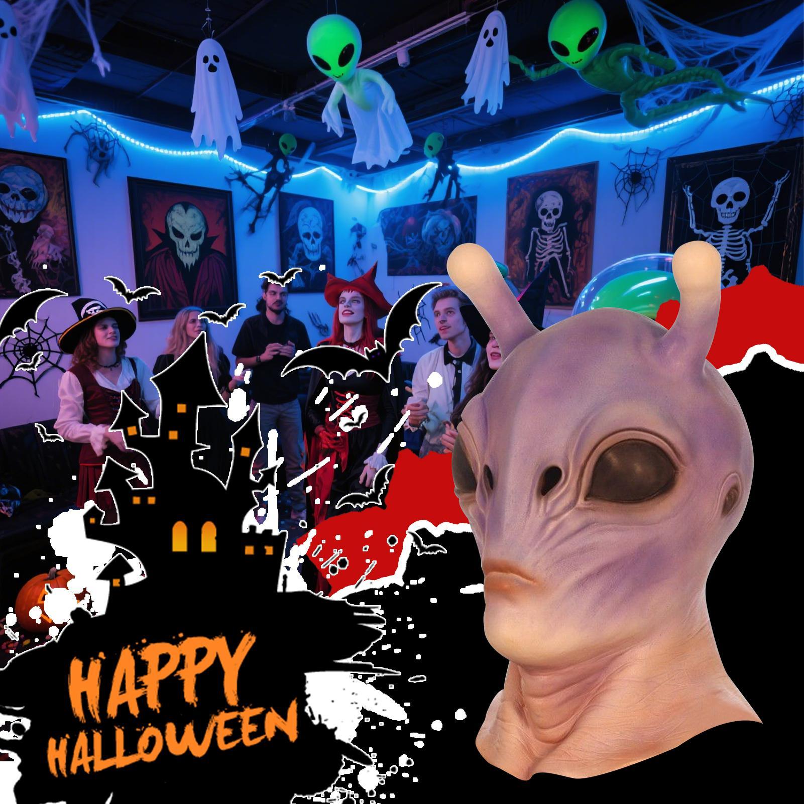 Masque Alien réaliste pour Hal - Latex Alien Mask Realistic avis et prix
